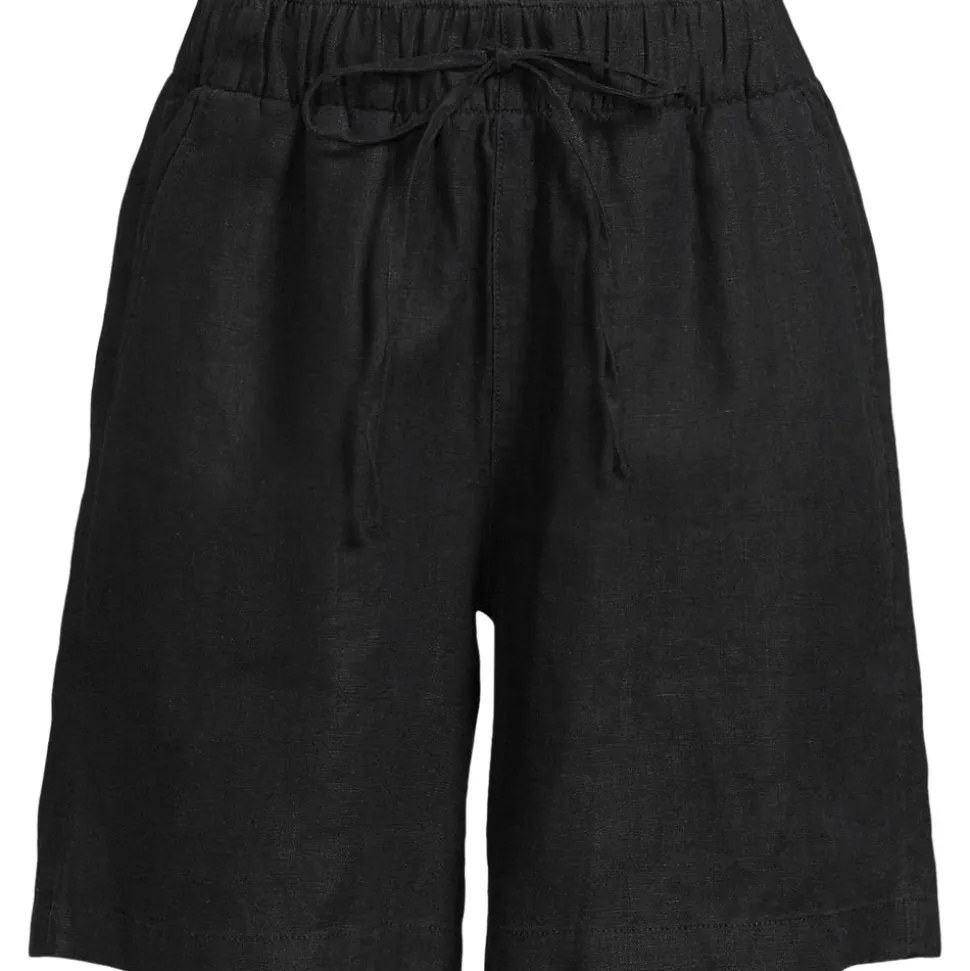 Premium Reinleinen-Schlupfshorts für Damen