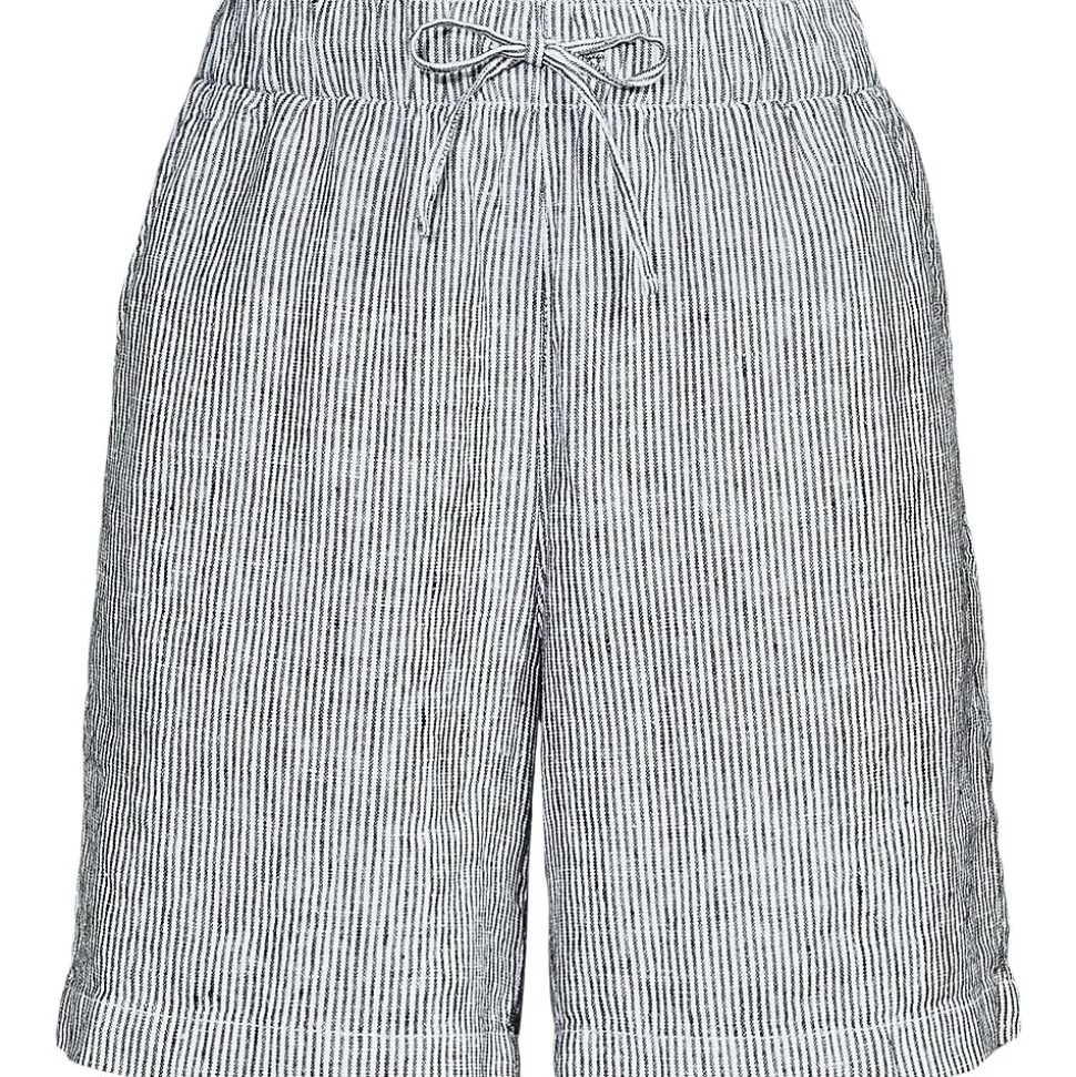 Premium Reinleinen-Schlupfshorts für Damen
