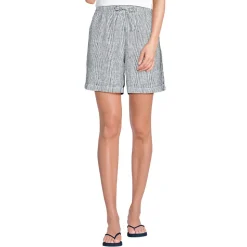 Premium Reinleinen-Schlupfshorts für Damen