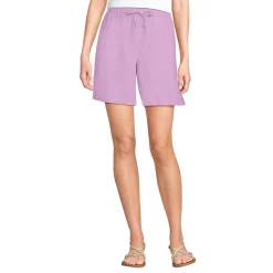 Premium Reinleinen-Schlupfshorts für Damen