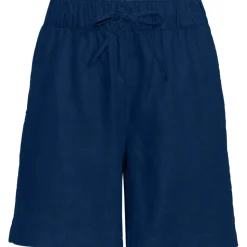 Premium Reinleinen-Schlupfshorts für Damen