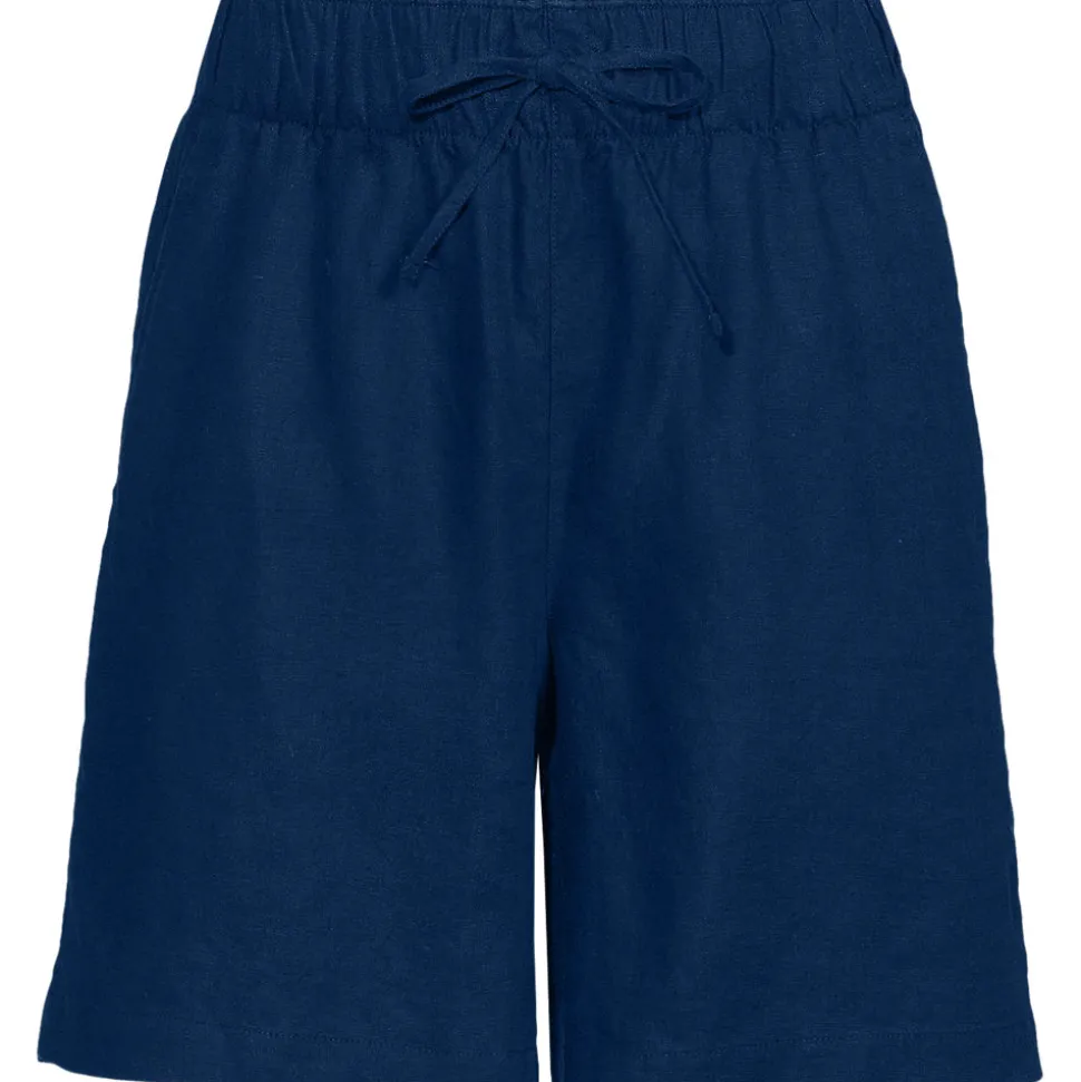 Premium Reinleinen-Schlupfshorts für Damen