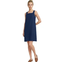 Premium Reinleinen-Shiftkleid