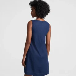 Premium Reinleinen-Shiftkleid