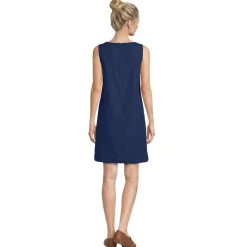 Premium Reinleinen-Shiftkleid