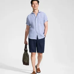 Premium Reinleinen-Shorts