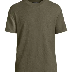Premium Shirt mit Leinen und Waffelstruktur für Herren