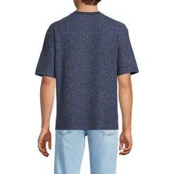 Premium Shirt mit Leinen und Waffelstruktur für Herren