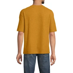 Premium Shirt mit Leinen und Waffelstruktur für Herren