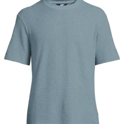 Premium Shirt mit Leinen und Waffelstruktur für Herren
