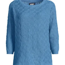 Pullover aus Leinenmix für Damen