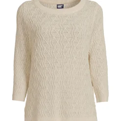 Pullover aus Leinenmix für Damen