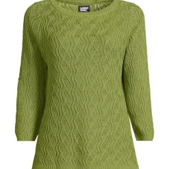 Pullover aus Leinenmix für Damen