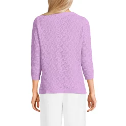 Pullover aus Leinenmix für Damen