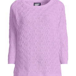 Pullover aus Leinenmix für Damen