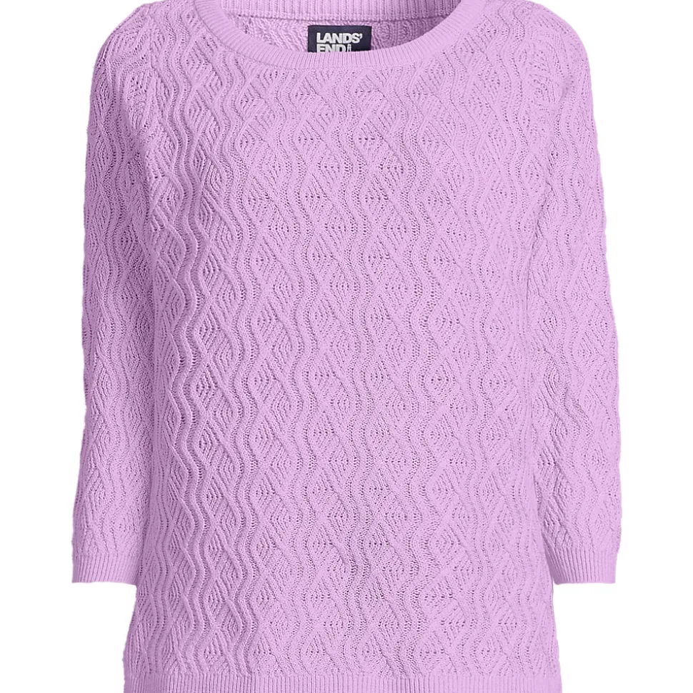 Pullover aus Leinenmix für Damen