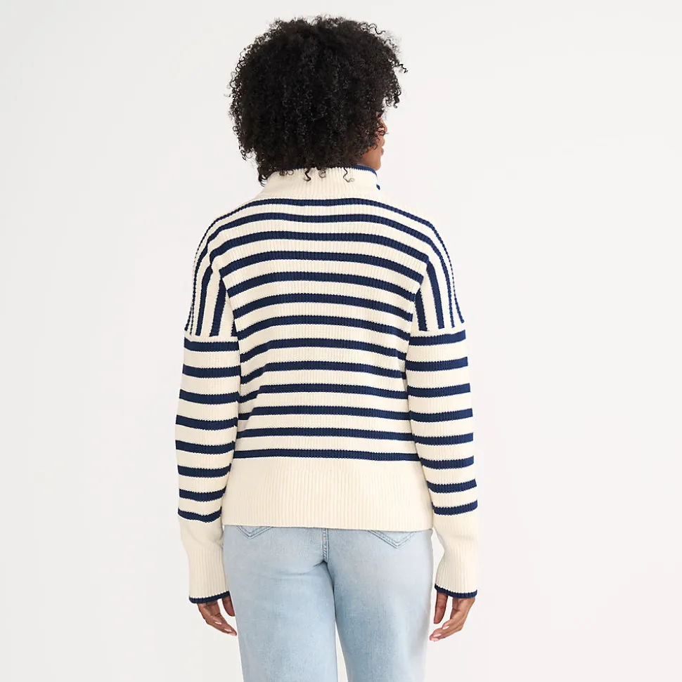 Pullover DRIFTER mit Reißverschluss für Damen