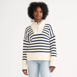 Pullover DRIFTER mit Reißverschluss für Damen