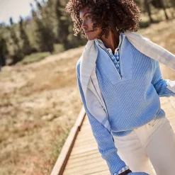 Pullover DRIFTER mit Reißverschluss für Damen