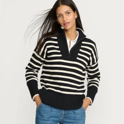 Pullover DRIFTER mit Reißverschluss für Damen