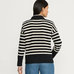 Pullover DRIFTER mit Reißverschluss für Damen