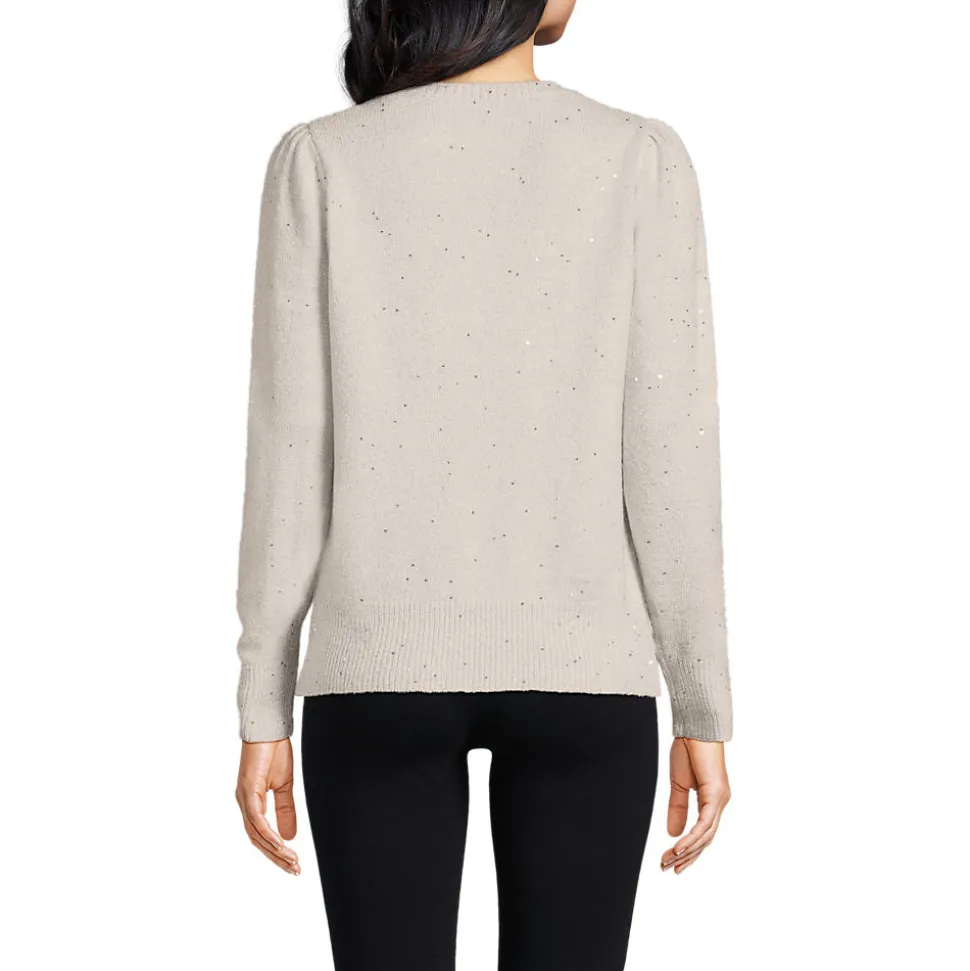 Pullover mit Pailletten für Damen