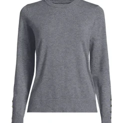 Pullover mit Rundausschnitt Silk Touch für Damen