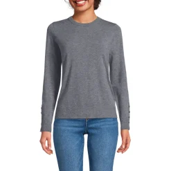 Pullover mit Rundausschnitt Silk Touch für Damen