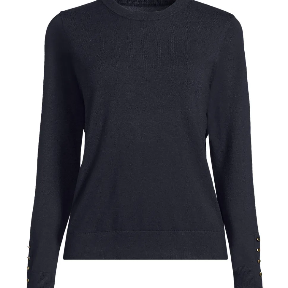 Pullover mit Rundausschnitt Silk Touch für Damen