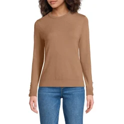 Pullover mit Rundausschnitt Silk Touch für Damen