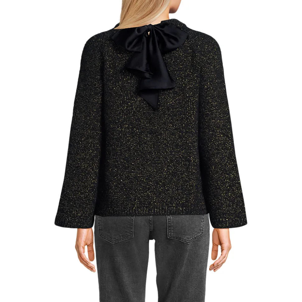 Pullover mit Schleife für Damen