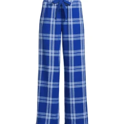 Pyjamahose aus reinem Baumwoll-Flanell für Damen