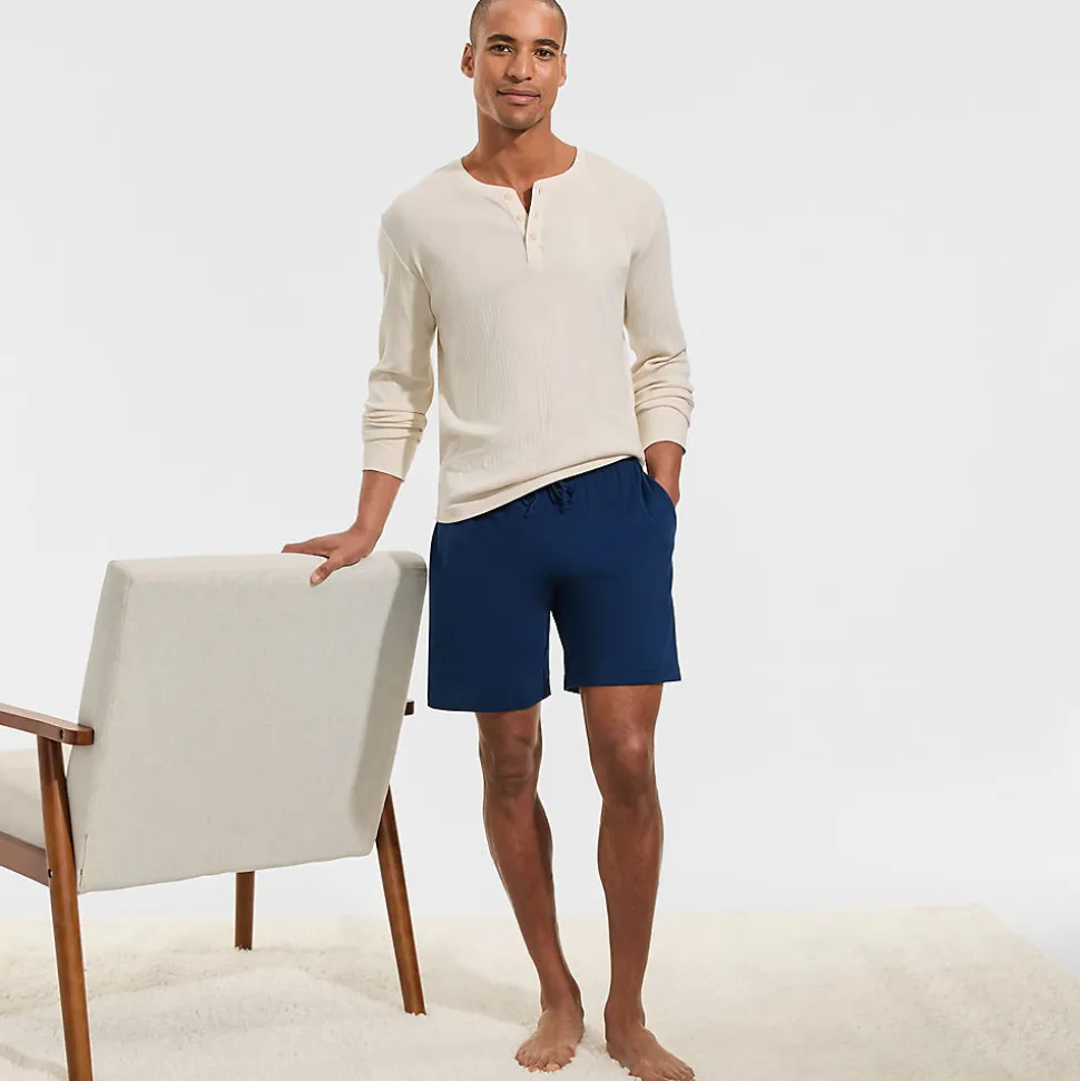 Pyjama-Shorts aus Baumwoll-Jersey für Herren