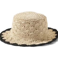 Raffia-Fischerhut für Damen