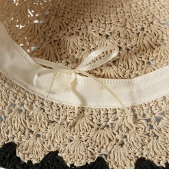 Raffia-Fischerhut für Damen
