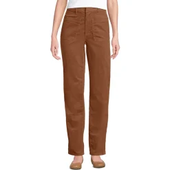 Rail Straight Feincordhose High Waist für Damen