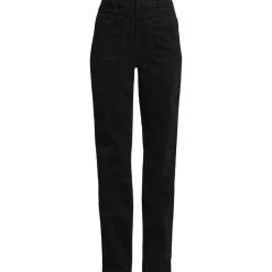 Rail Straight Feincordhose High Waist für Damen