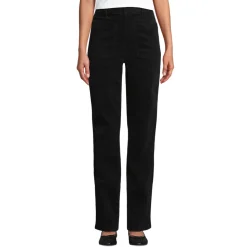 Rail Straight Feincordhose High Waist für Damen