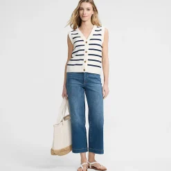 Recover Culotte-Jeans High Waist