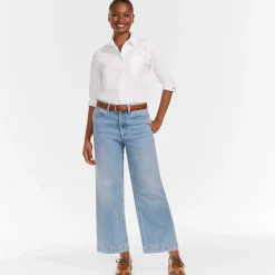 Recover Culotte-Jeans High Waist
