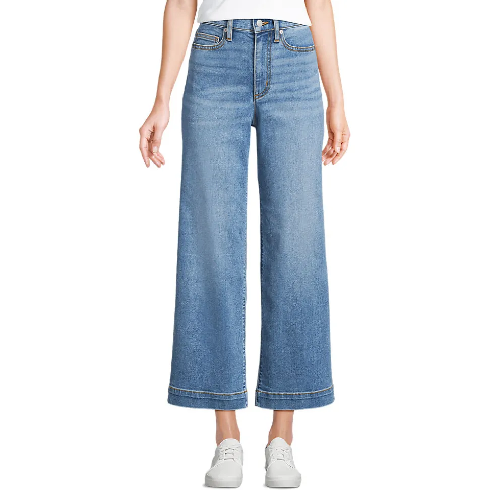 Recover Culotte-Jeans High Waist