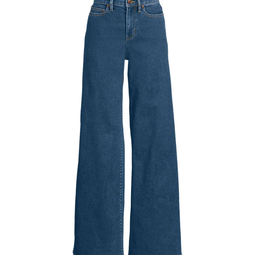 Recover Jeans High Waist mit extraweitem Bein für Damen