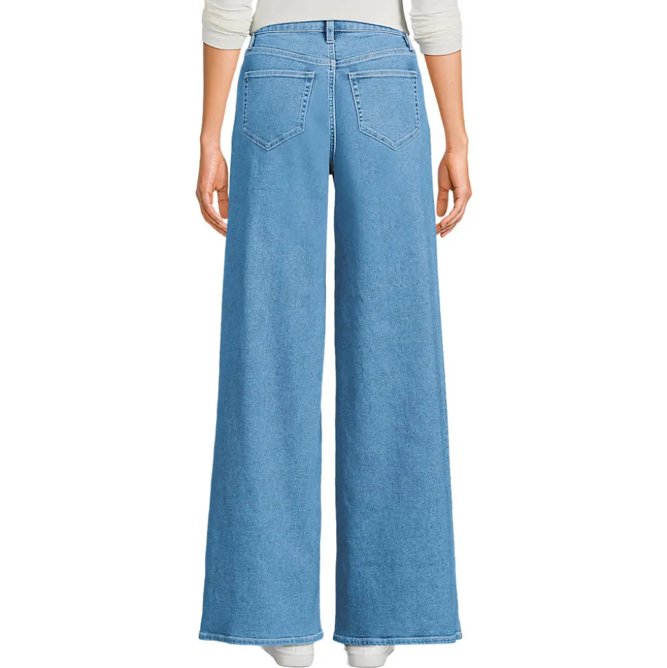 Recover Jeans High Waist mit extraweitem Bein für Damen
