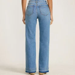 Recover Jeans High Waist mit weitem Bein