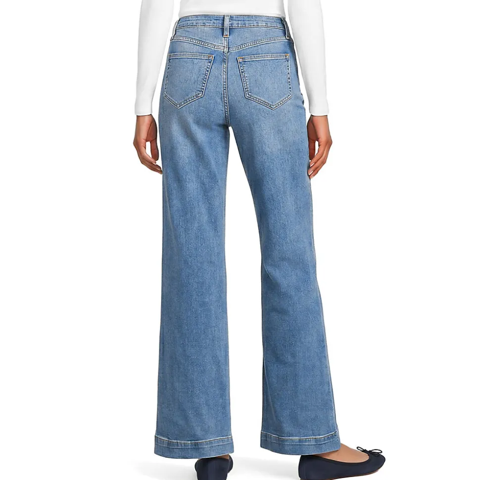 Recover Jeans High Waist mit weitem Bein