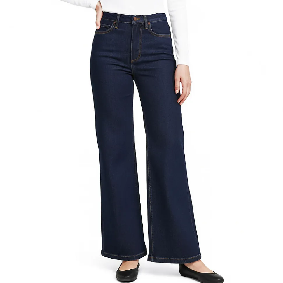 Recover Jeans High Waist mit weitem Bein