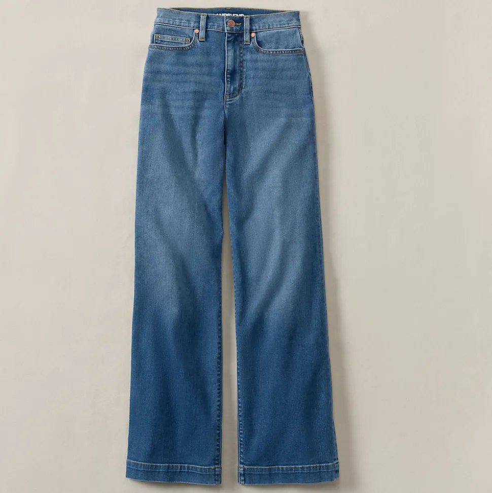 Recover Jeans High Waist mit weitem Bein