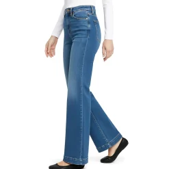 Recover Jeans High Waist mit weitem Bein