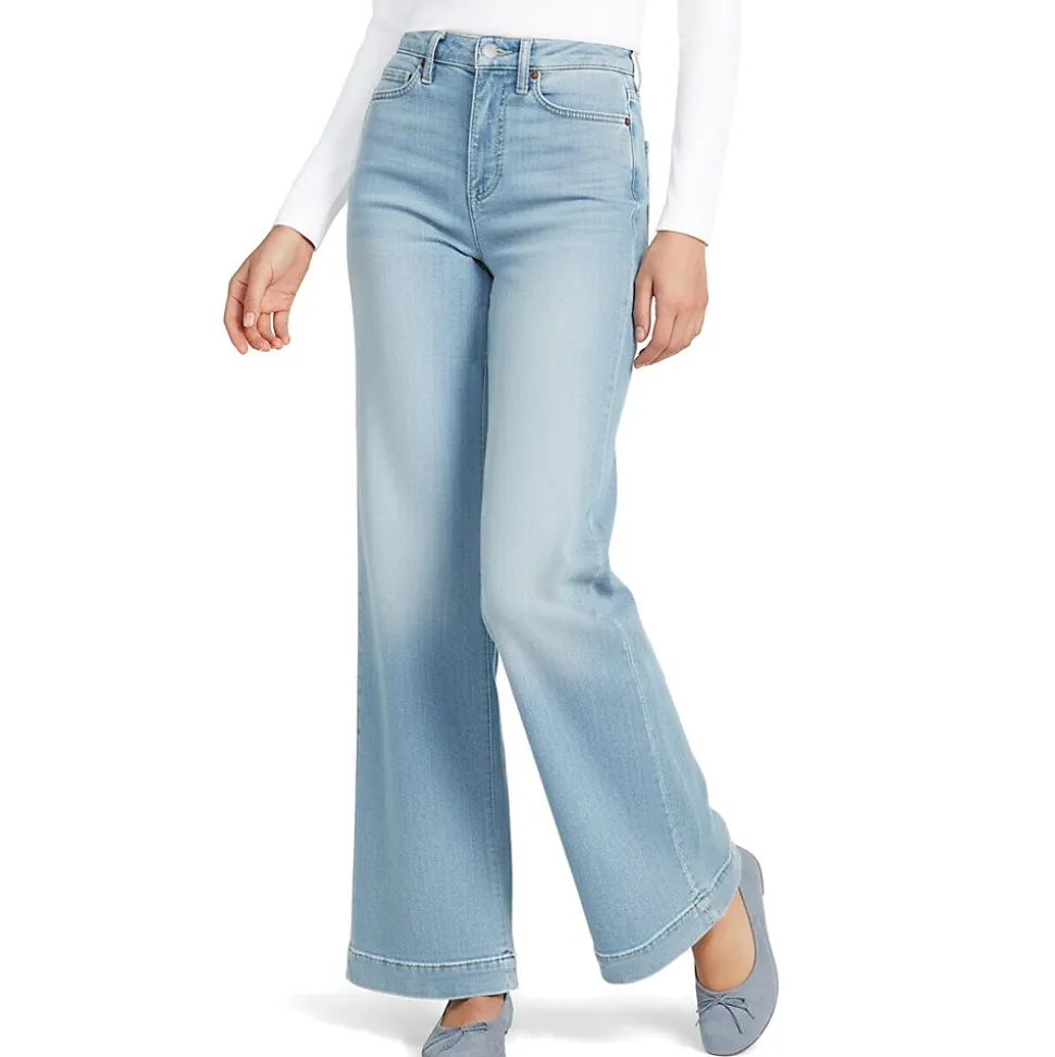 Recover Jeans High Waist mit weitem Bein
