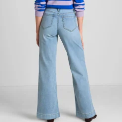 Recover Jeans High Waist mit weitem Bein